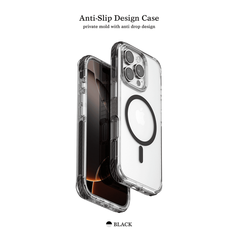 Funda Puloka Defender Transparente MagSafe iPhone 17 Series | Wephone Mayorista