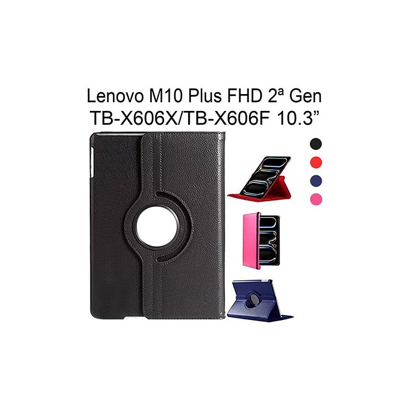 Funda 360º Lenovo Tab M10 Plus FHD 2020| Soporte Vertical/Horizontal y Auto-Sleep | WePhone Mayorista