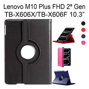 Funda 360º Lenovo Tab M10 Plus FHD 2020| Soporte Vertical/Horizontal y Auto-Sleep | WePhone Mayorista