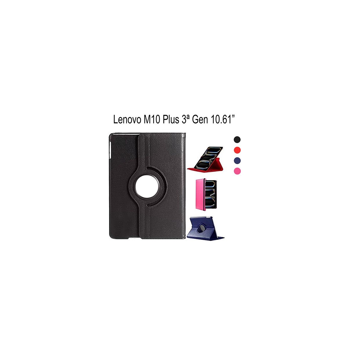 Funda 360º Lenovo M10 Plus 3ª Gen 10.61"  | Soporte Vertical/Horizontal y Auto-Sleep | WePhone Mayorista