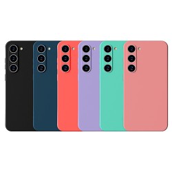 Funda Tipo Original Samsung S25 FE de goma suave | Wephone Mayorista