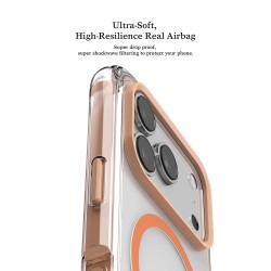 Funda Antigolpes Transparente MagSafe iPhone 15, 16 y 17 Series | WePhone Mayorista