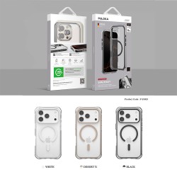 Funda Antigolpes Transparente MagSafe iPhone 15, 16 y 17 Series | WePhone Mayorista
