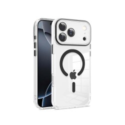 Funda Magsafe Transparente Cubre Camara de Colores iPhone 17 Pro Max | Wephone Mayorista