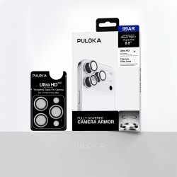 Protector de Cámara iPhone 17 series ’’ Puloka – Lente de Aleación de Titanio Ultra HD, Antirreflejo y Anti-Polvo