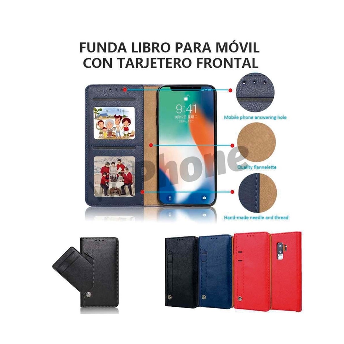 Funda Libro con Tarjetero Realme C31 | Wephone Mayorista