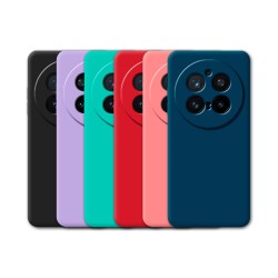 Funda Tipo Original Vivo X200 Pro de goma suave | Wephone Mayorista