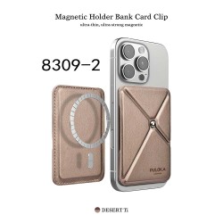Tarjetero Magnético PULOKA con Soporte para Móvil | Wephone Mayorista