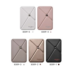 Tarjetero Magnético PULOKA con Soporte para Móvil | Wephone Mayorista