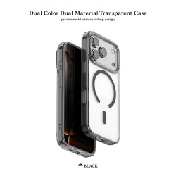 Funda PULOKA Transparente Imán | Compatible MagSafe | Wephone Mayorista