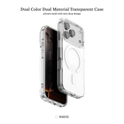 Funda PULOKA Transparente Imán | Compatible MagSafe | Wephone Mayorista