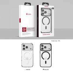Funda PULOKA Transparente Imán | Compatible MagSafe | Wephone Mayorista