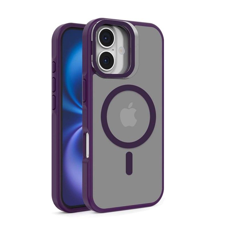 Funda Mate Magnética iPhone 17 con Soporte y MagSafe | Wephone Mayorista