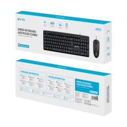 Combo Teclado y Ratón USB (ES) 105 Teclas | 1000 DPI | Wephone Mayorista