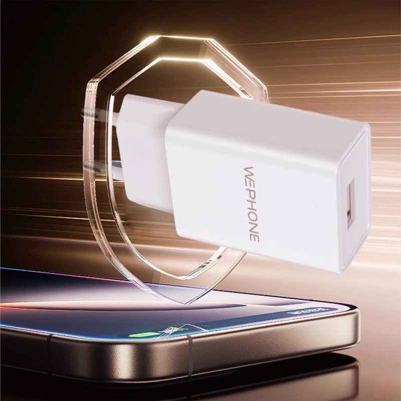Cargador Wephone WA01 5V 2.4A Travel Charger USB-A | Mayorista de accesorios Moviles en España