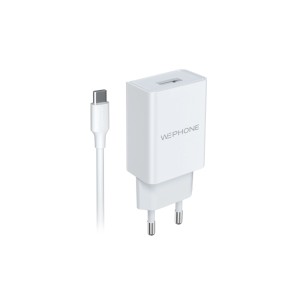 Cargador Wephone WA02 5V 2.4A con Cable USB-A a Tipo-C | Mayorista de accesorios móviles en España