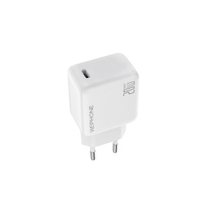 Cargador rápido Wephone WA04 20W GaN USB-C PD | Mayorista de accesorios móviles en España