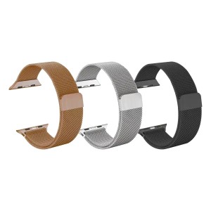 Correa milanesa para Apple Watch | Malla de acero con cierre magnético – Wephone Mayorista