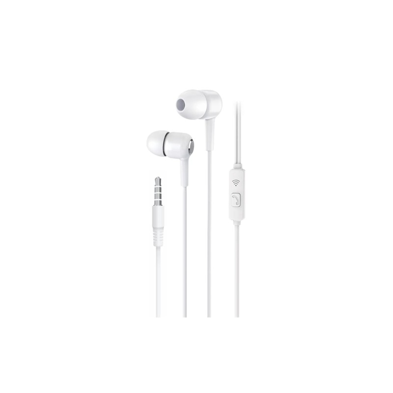 Auriculares In-Ear con cable Jack 3.5 mm y micrófono | Sonido Hi-Fi | Mayorista de accesorios móviles en España