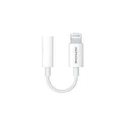 Adaptador Lightning a Jack 3.5 mm | Sonido Hi-Fi | Mayorista de accesorios móviles en España