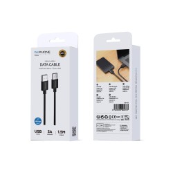 Cable de datos USB-A a USB-A 3A | 480 Mbps |Mayorista de accesorios móviles en España