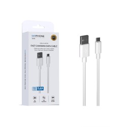 Cable Micro USB-A 3.4A 1 m | PVC| CE RoHS | Mayorista de accesorios
