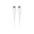 Cable de datos USB-C a USB-C 3A 1 m | PD60W | PVC OD3.8 blanco | Mayorista de accesorios móviles en España