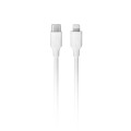 Cable USB-C a Lightning 3A PD30W 1 m | TPE OD4.0 blanco | Mayorista de accesorios móviles en España