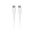 Cable de datos USB-C a USB-C 100W 5A 1,5 m | TPE OD3.8 blanco | Mayorista de accesorios móviles en España