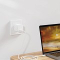 Cable USB-C a USB-C 3A PD60W 1 m | TPE OD4.0 blanco | Mayorista de accesorios móviles en España