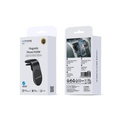 Soporte magnético de coche con clip | Sujeción segura y diseño elegante | Mayorista de accesorios móviles en España
