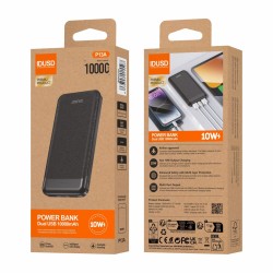 Power Bank Micro/USB-C y Doble USB 10.000mAh - P13A