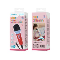 Micrófono infantil con cable 3.5mm + 6.35mm | Karaoke niños