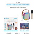 Altavoz karaoke portátil 3W + micrófono RGB | BS2768