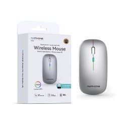 Ratón inalámbrico 4D dual mode 2.4G + Bluetooth 5.1 con luces LED RGB | Recargable 500mAh | Mayorista de accesorios móviles en E