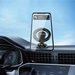 Soporte magnético Magsafe de aleación de zinc con base adhesiva 360° para salpicadero | Alta gama | Mayorista de accesorios móvi