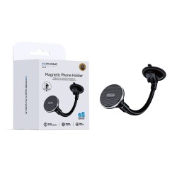 Soporte magnético corto con ventosa para coche | Rotación flexible | Fijación potente | Mayorista de accesorios móviles