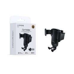 Soporte de ventilación por gravedad para coche | Sujeción automática y diseño antideslizante | Mayorista de accesorios móviles e