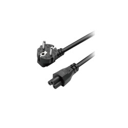 Cable de alimentación europeo tipo trébol 1.5 m | Enchufe de flor de ciruelo | Mayorista de accesorios móviles en España