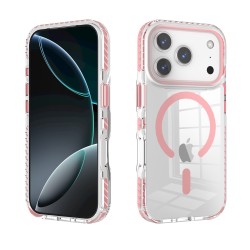 Funda Transparente MagSafe Bordes Reforzados para iPhone Series | Wephone Mayorista