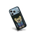 Funda para móvil bordada con diseño de animales iPhone 17