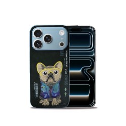 Funda para móvil bordada con diseño de animales iPhone 17