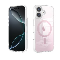 Funda Magsafe Transparente Degradada y Antiamarilleo iPhone 17