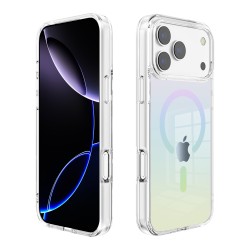 Funda Magsafe Transparente Degradada y Antiamarilleo iPhone 17 Pro
