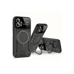 Carcasa con Aro Soporte 360° Con Lente para Samsung Series | Wephone Mayorista