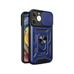 Funda Armadura con Tapa Deslizante Realme Note 70T Cámara y Anillo | Wephone Mayorista