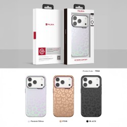 Funda Leopardo Degradada iPhone 17 · Brillante IMD + Antigolpe | Wephone Mayorista
