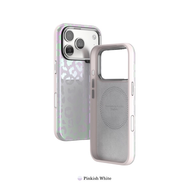 Funda Leopardo Degradada iPhone 17 · Brillante IMD + Antigolpe | Wephone Mayorista