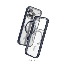 Funda Transparente Borde Color MagSafe iPhone 17 · Antigolpes | Wephone Mayorista