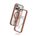 Funda Transparente Borde Color MagSafe iPhone 17 · Antigolpes | Wephone Mayorista